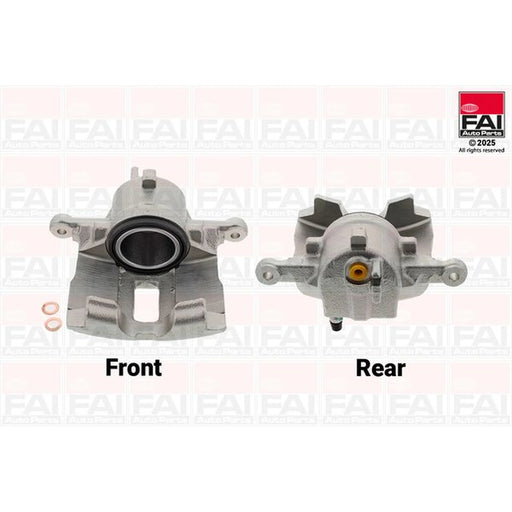 FAI Brake Caliper Assembly Front Right fits Nissan Almera 2000-2006 1.5 1.8 2.2