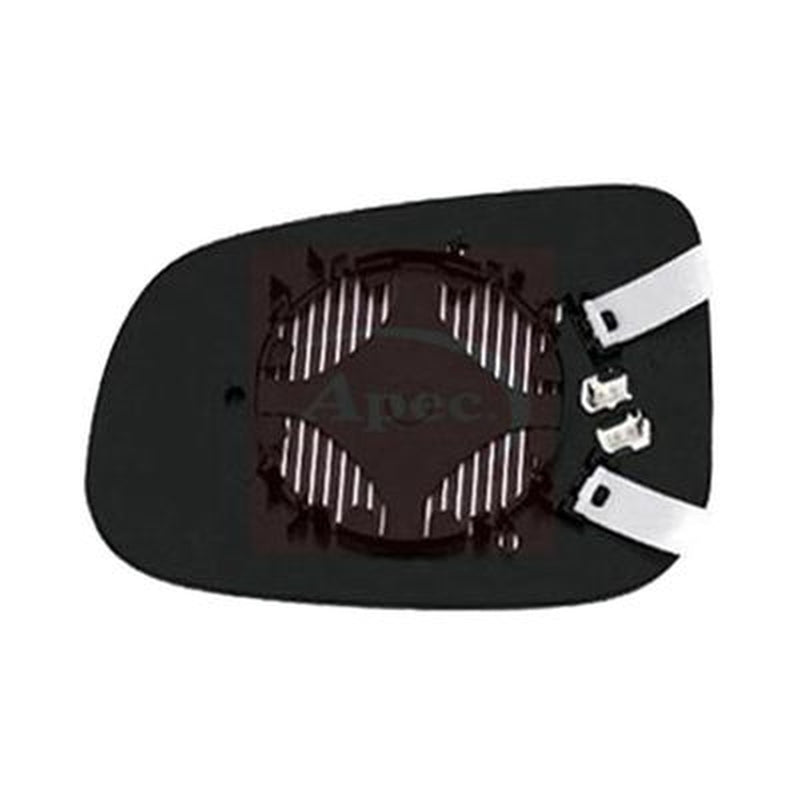 Apec Exterior Wing Mirror Glass Right fits Volvo C30 2006-2013 1.6 1.8 2.0 2.4