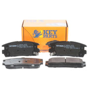 Key Parts 4 x Rear Brake Pad Set fits Chevrolet Captiva 2006-2018