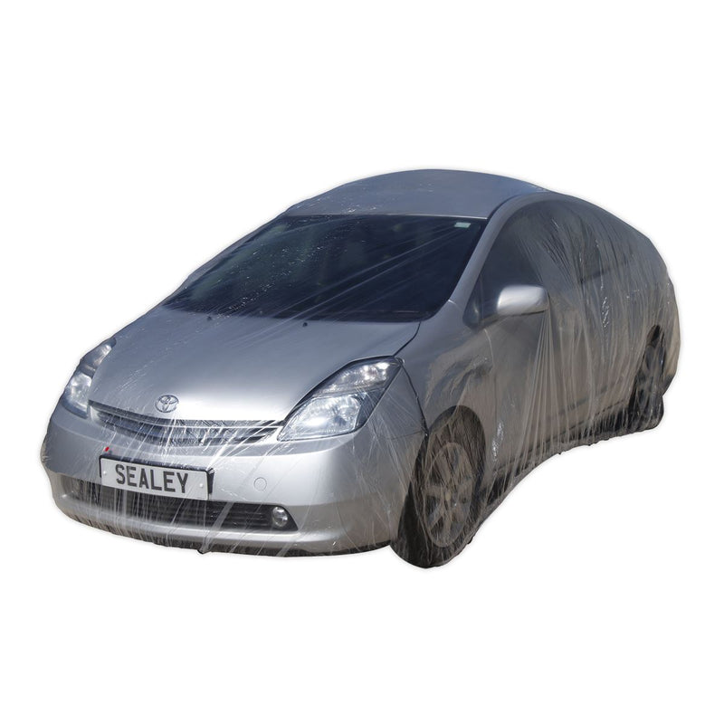 Sealey Temporary Universal Car Cover Medium TDCCM Sealey - Dynamic Drive