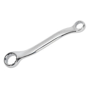 Sealey Offset Stubby Ring Rowing Spanner 10mm x 13mm Double End Rigger Jigger Sealey  - Dynamic Drive