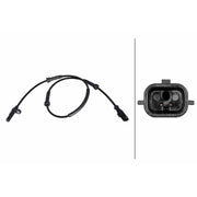 Hella ABS Wheel Speed Sensor Rear 6PU 358 216-271