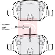Apec Rear Brake Pad Set PAD1819