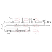 Apec Handbrake Cable Left Rear fits Hyundai I30 2007-2012 1.4 1.6 2.0