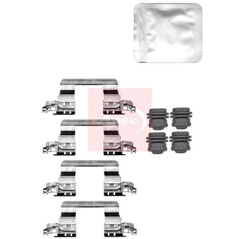 Apec Brake Pad Accessory Fitting Kit Front fits BMW 2 Active Tourer 2021-2022