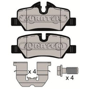 Juratek Rear Brake Pad Set fits Mini Mini 2013-2020