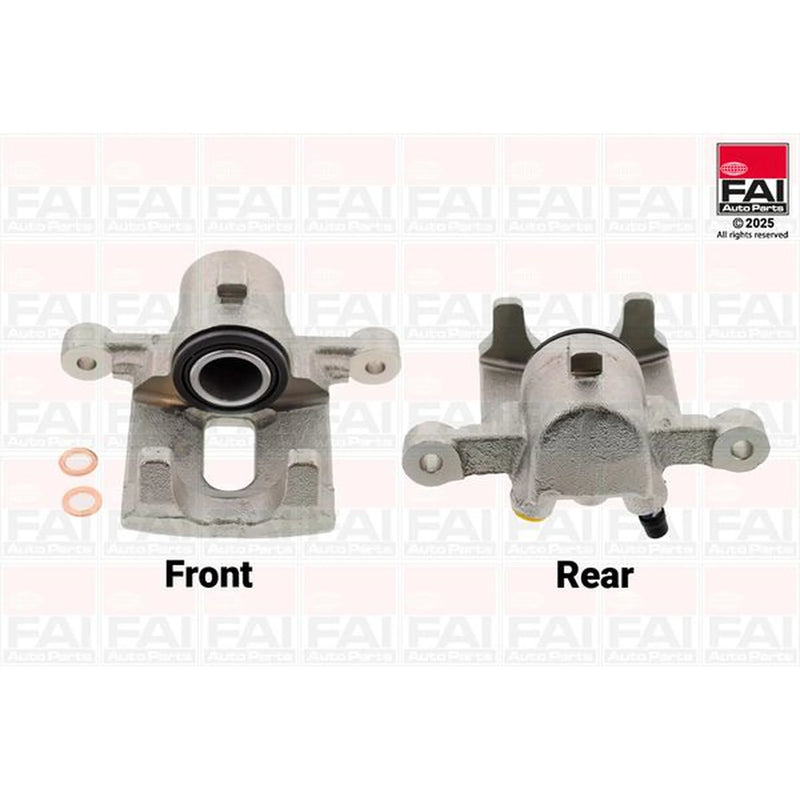 FAI Brake Caliper Assembly Rear Left fits Toyota Corolla 2001-2008 1.4 1.6 1.8