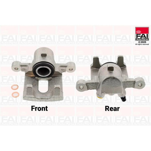 FAI Brake Caliper Assembly Rear Left fits Toyota Corolla 2001-2008 1.4 1.6 1.8