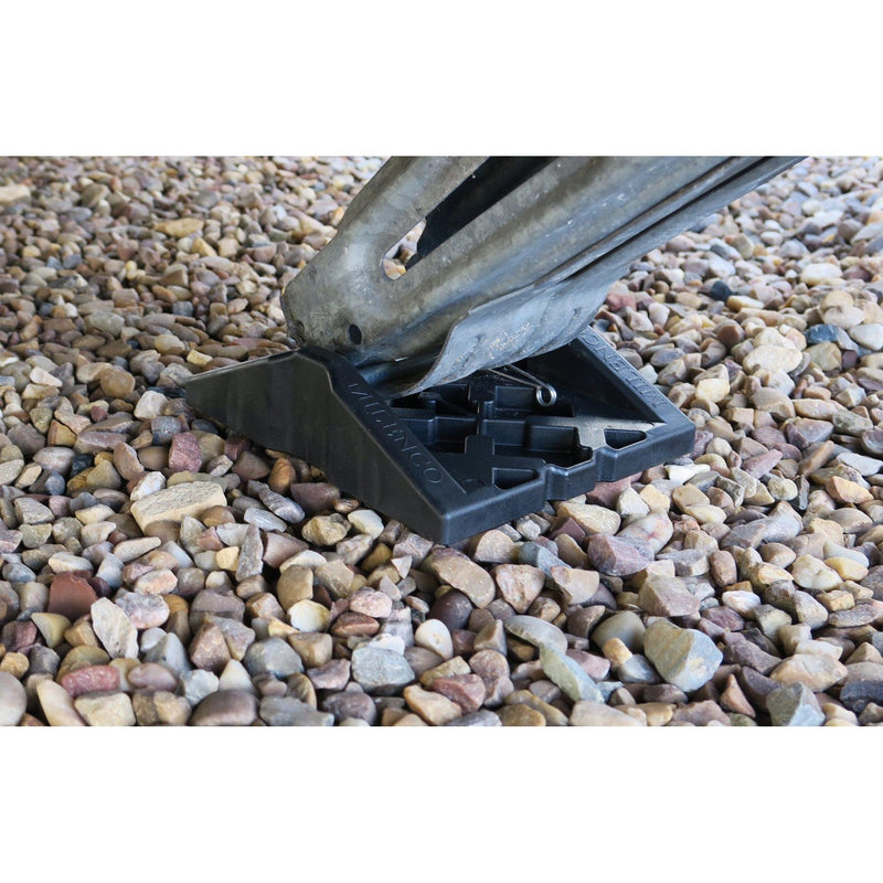 4 Pack x Milenco Stacka Corner Feet Caravan Heavy Duty Jack Pads Supports 3728 Milenco  - Dynamic Drive