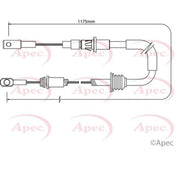 Apec Handbrake Cable Front fits Nissan Interstar 2002-2006