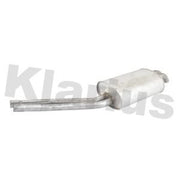 Klarius Box With Tail Pipe Rear fits Mercedes-Benz Sl 1971-1985