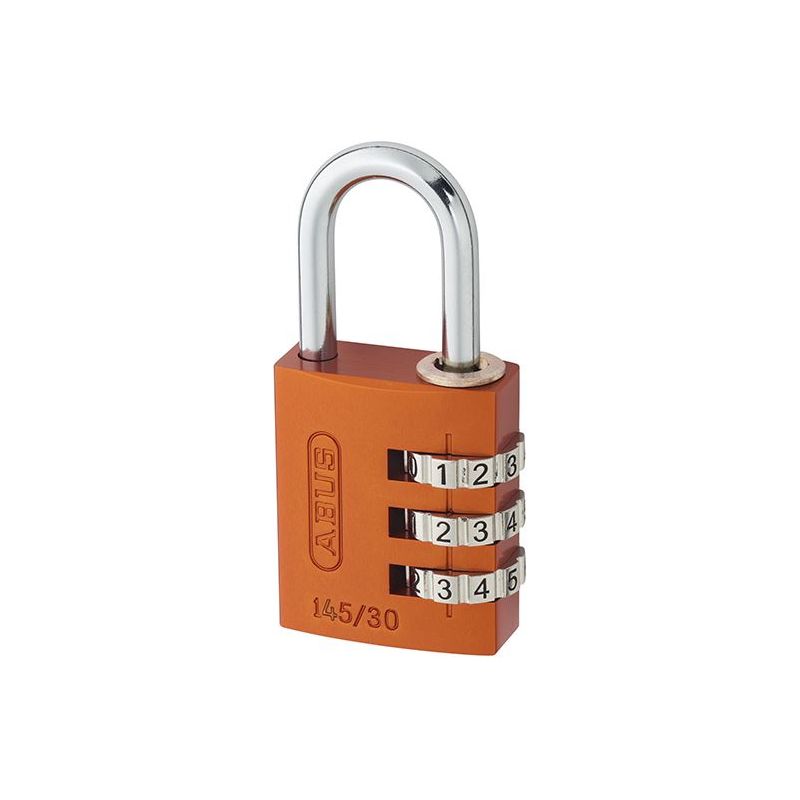 Abus Mechanical 145/20 20mm Aluminium Combination Padlock Random Colour 46626 ABUS Mechanical - Dynamic Drive