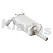 Klarius Box With Tail Pipe Rear fits Suzuki Liana 2002-2007 1.3 1.6