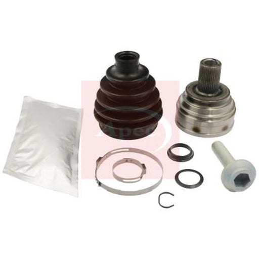 Apec CV Axle Shaft Assembly Wheel Side ACV1096