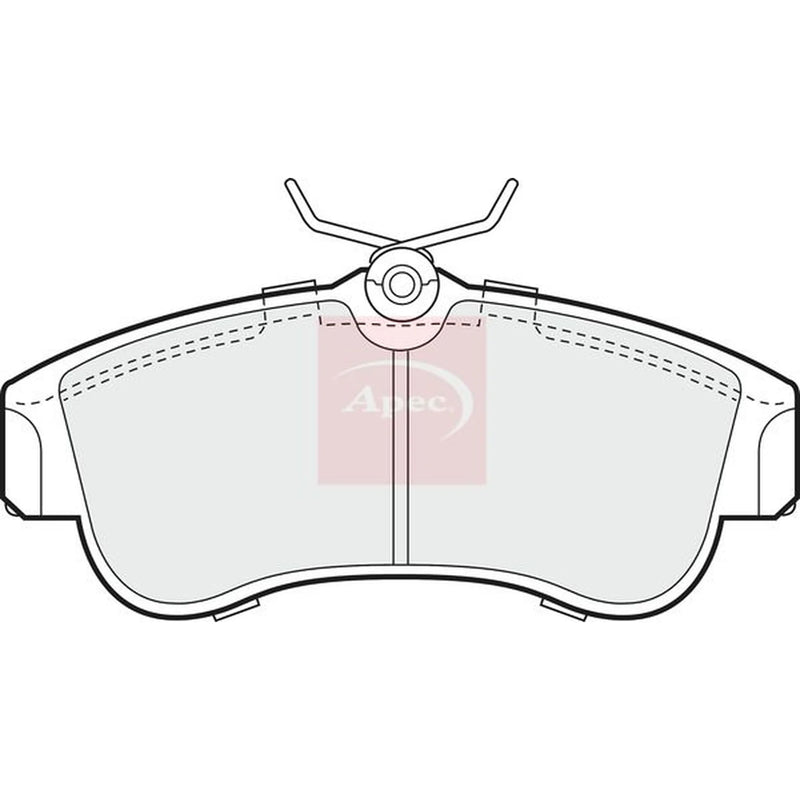Apec Front Brake Pad Set PAD692