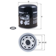 Mahle Mahle Compressed-Air System Air Dryer Cartridge AL 35