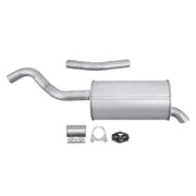 Hella End Silencer Rear fits Mercedes-Benz Citan Dualiner 2012-2021