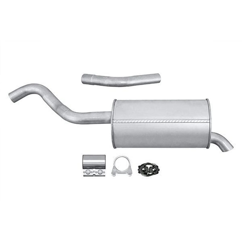 Hella End Silencer Rear fits Mercedes-Benz Citan Dualiner 2012-2021