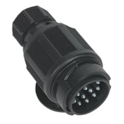 Sealey Towing Plug 13-Pin Euro Plastic 12V Twin Inlet TB54 Sealey - Dynamic Drive