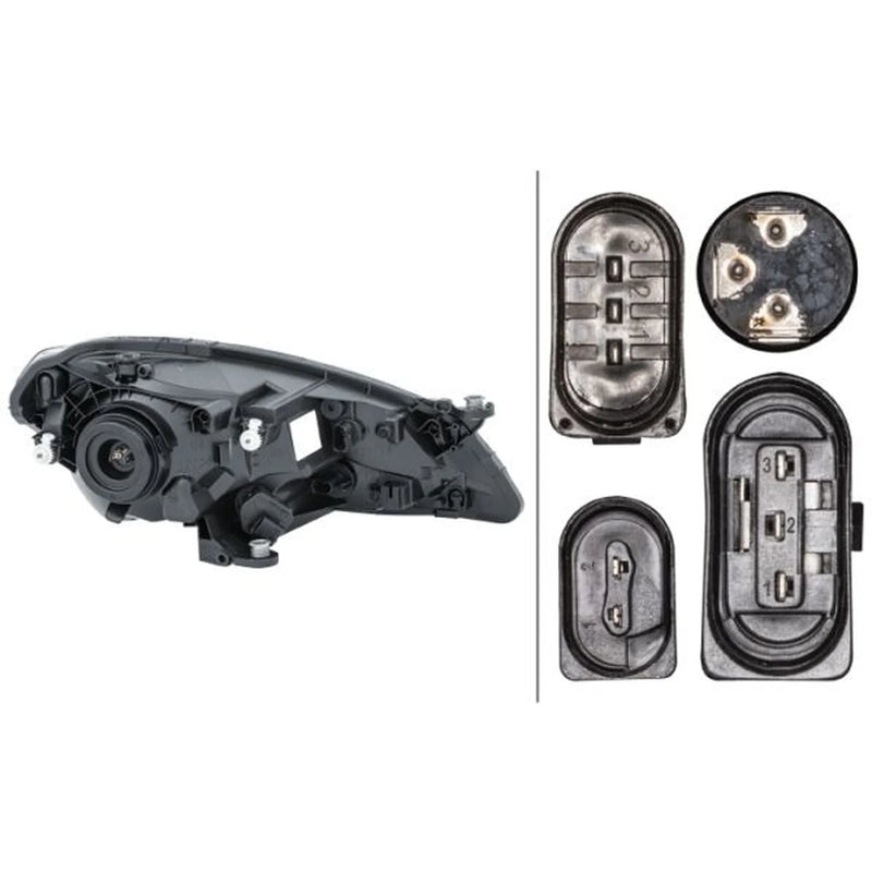 Hella Headlight Headlamp PY21W Left fits Seat Mii 2011-2020 1.0