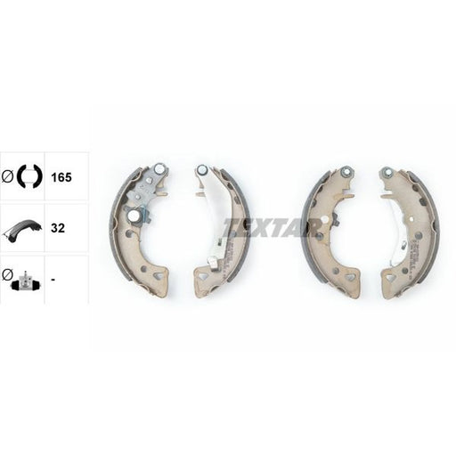 Textar Brake Shoe Set Axle Kit 91038000