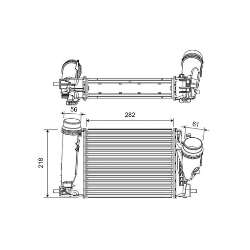 Valeo Intercooler (Charge Air Cooler) 816759