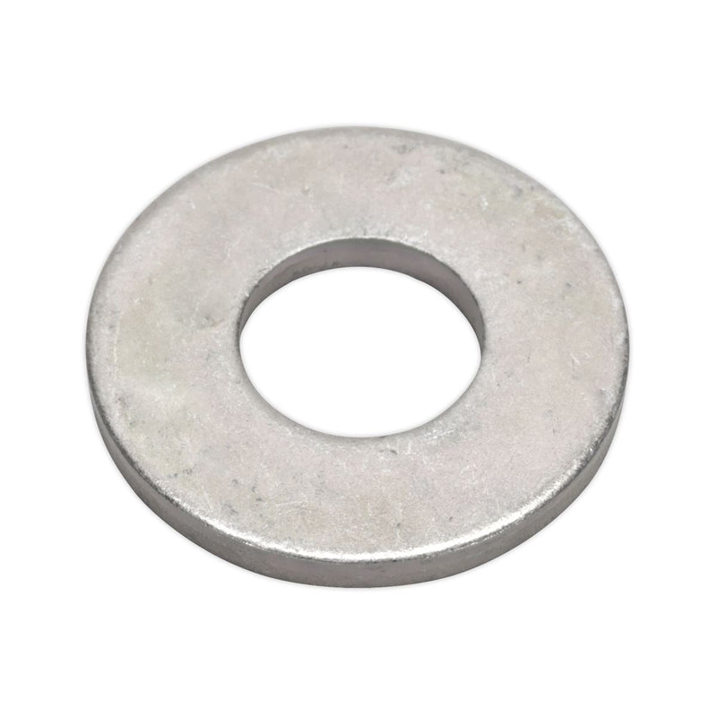 Sealey Flat Washer M10 x 24mm Form C BS 4320 Pack of 100 FWC1024 Sealey  - Dynamic Drive