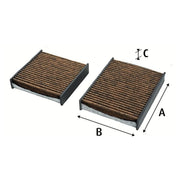 Valeo Cabin Air Filter (Pollen Filter) 701007