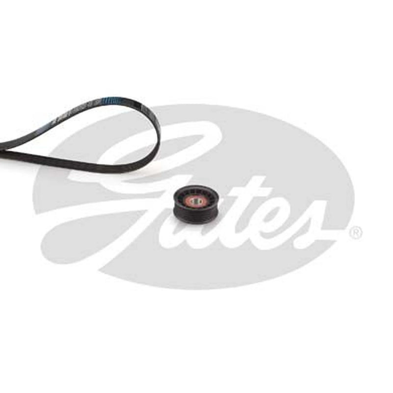 Gates V-Ribbed Belt Set fits Ford C-Max 2007-2010 1.8 2.0