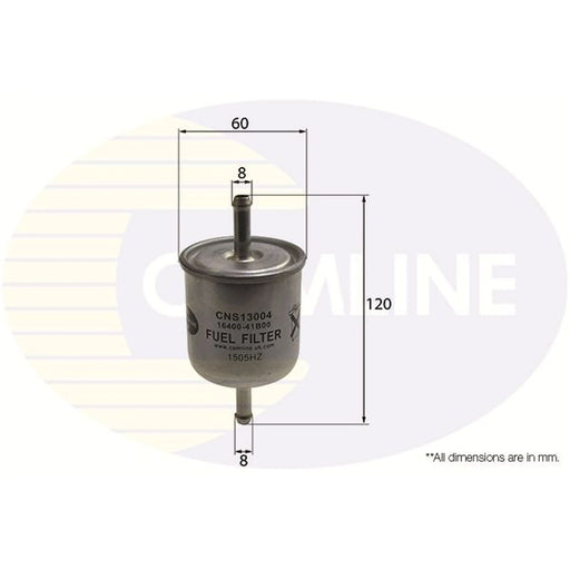 Comline Fuel Filter Element fits Ford Maverick 1993-1998 2.4