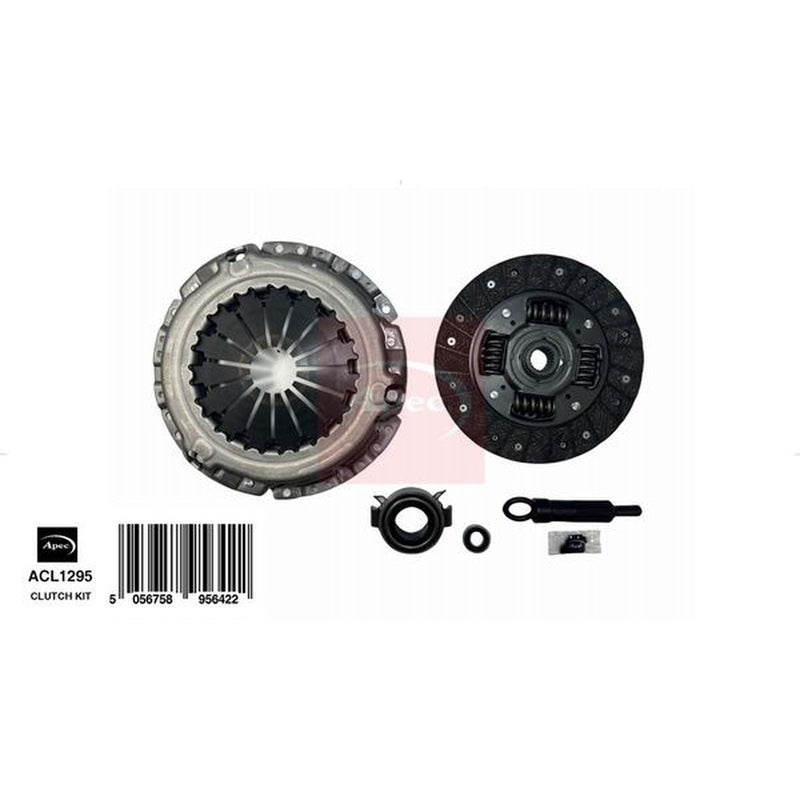 Apec Clutch Kit Set 3pc 212mm fits Toyota Auris 2007-2012 1.6
