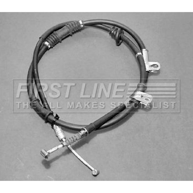 First Line Handbrake Cable Right Rear fits Mitsubishi Galant 1987-1992 1.8 2.0