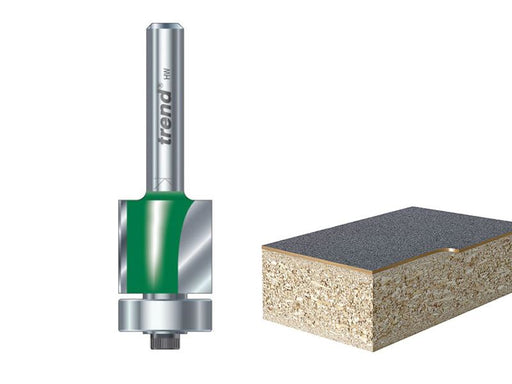Trend C115 x 1/4 TCT 90° Bearing Guided Trimmer Cutter 9.5 x 12.7mm Trend - Dynamic Drive