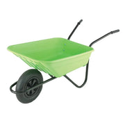 Walsall 90L Lime Polypropylene Wheelbarrow - SHLIMP