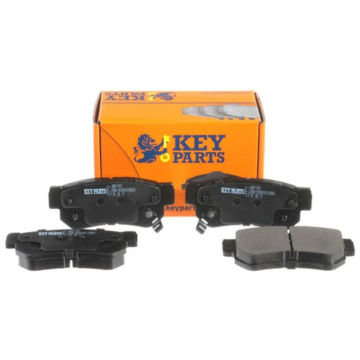 Key Parts 4 x Rear Brake Pad Set fits Hyundai Elantra IV 2005-2011 1.6