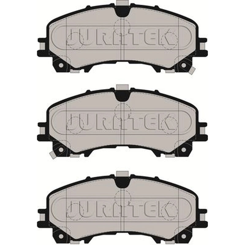 Juratek Front Brake Pad Set fits Infiniti Q50 2013-2014 2.0