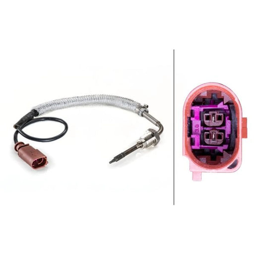 Hella Exhaust Gas Temperature Sensor before soot particu fits Audi A6 Allroad C7