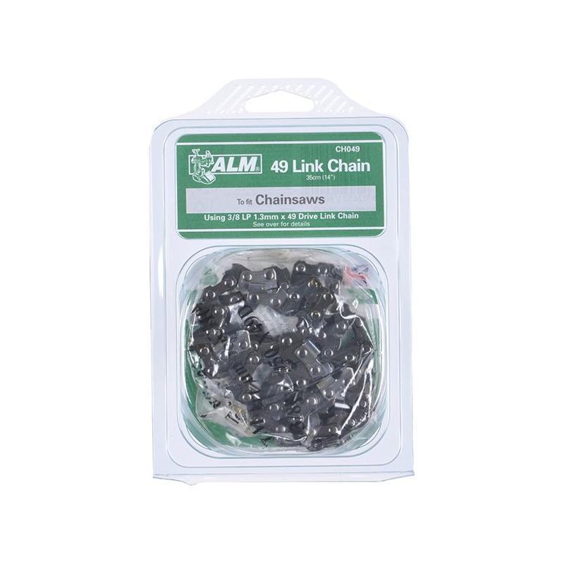Alm Manufacturing CH049 Chainsaw Chain 3/8in x 49 links 1.3mm - Fits 35cm Bars ALM Manufacturing - Dynamic Drive