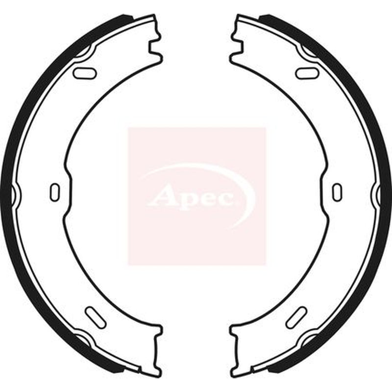 Apec Parking Brake Shoe Set fits Mercedes-Benz Sprinter 3,5-T 2006-2025