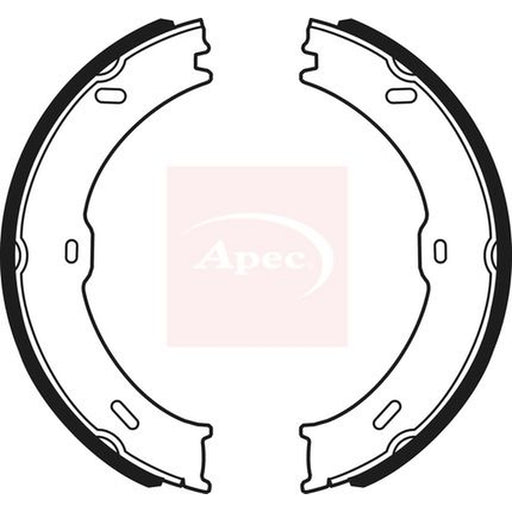 Apec Parking Brake Shoe Set fits Mercedes-Benz Sprinter 3,5-T 2006-2025