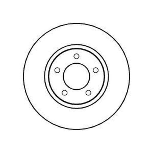 Abtex 2 x Front Brake Discs BD916V-x2