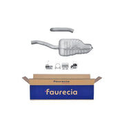 Hella End Silencer Rear fits Renault Megane Cc 2010-2015 2.0