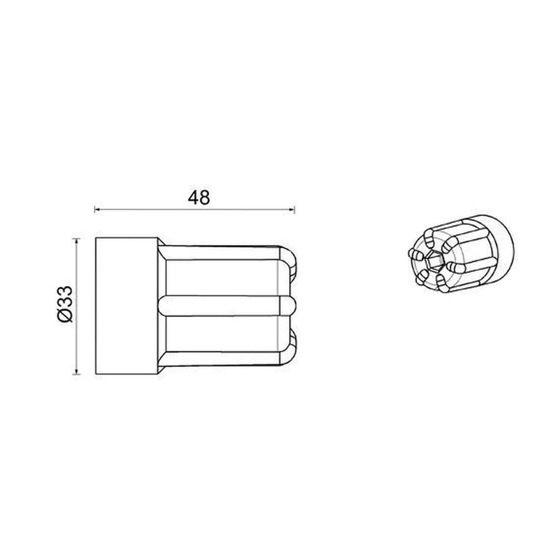 Mahle Coolant Expansion Tank Cap fits Man Tga 2000-2012