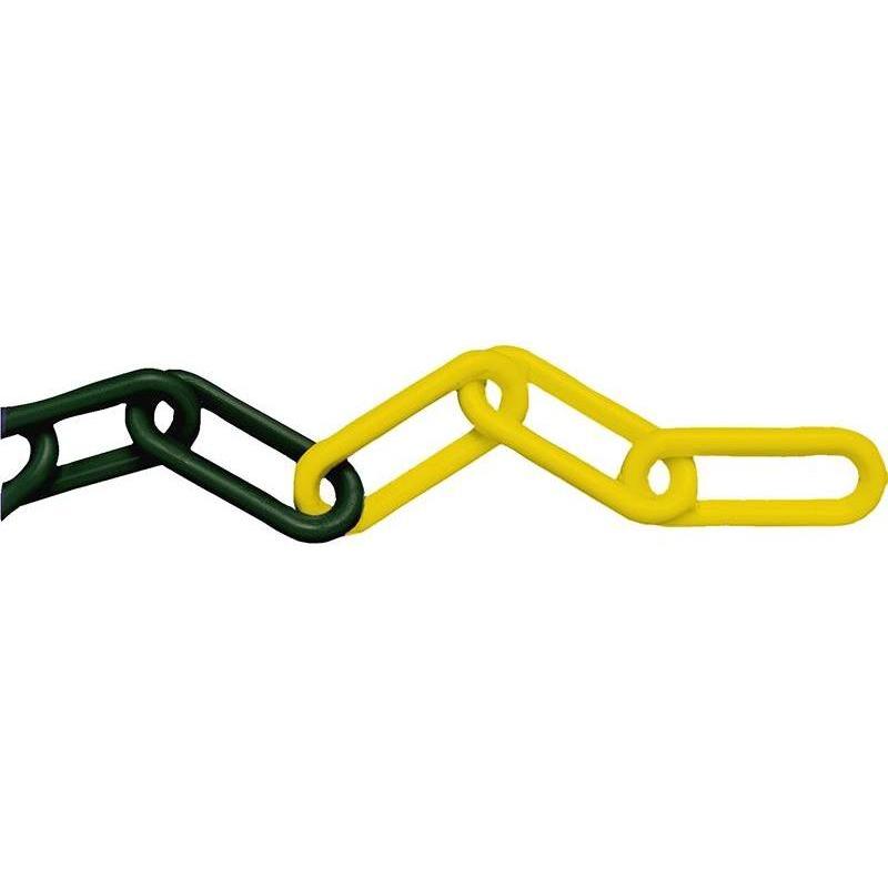 Faithfull Plastic Chain 8mm x 12.5m Yellow / Black Faithfull - NN4 Online