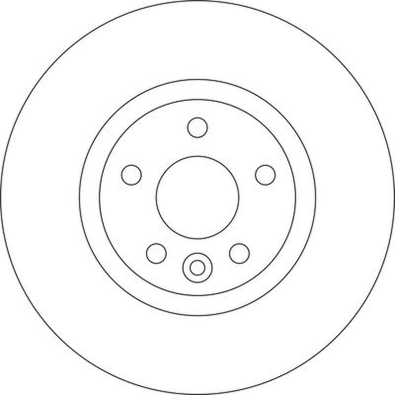 Abtex 2 x Vented Brake Discs fits Volvo XC60 I SUV 2008-2017 2.0 2.4 3.2