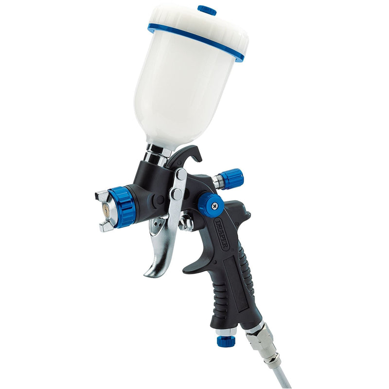 Draper Gravity Feed HVLP Composite Body Air Spray Gun, 100ml 09709 Draper - Dynamic Drive