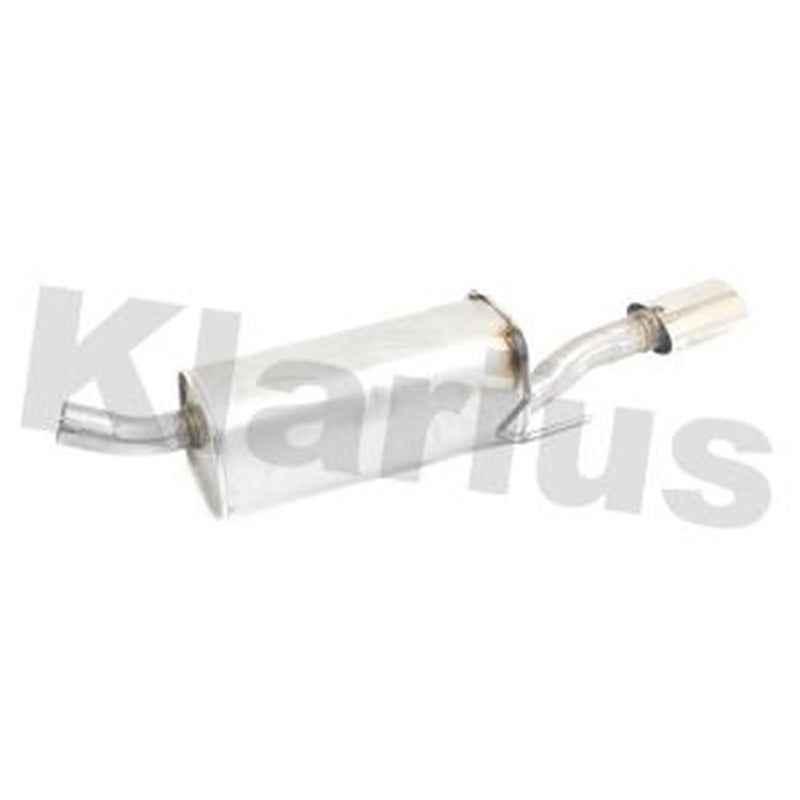 Klarius Box With Tail Pipe Rear fits Opel Astra H Twintop 2005-2010 1.9