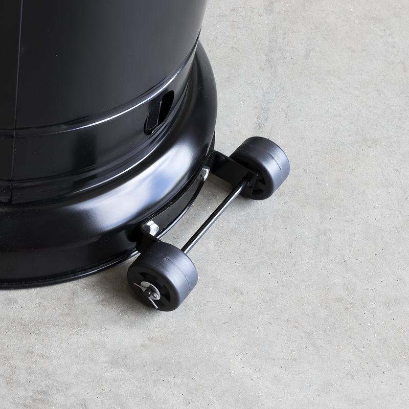 Dellonda Outdoor Garden Gas Patio Heater 13kW Commercial & Domestic Use Black Dellonda  - Dynamic Drive