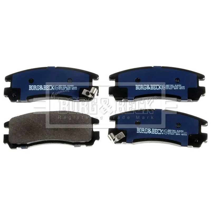 Borg & Beck Front & Rear Brake Discs & Pads fits Mitsubishi Space Runner