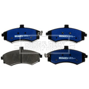Borg & Beck Front & Rear Brake Discs & Pads fits Hyundai Matrix 2001-2010